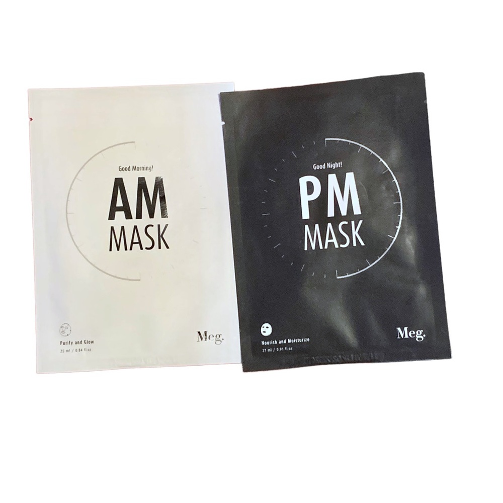 NWT MEG COSMETICS  Good Morning AM Mask AND Good Night PM Mask